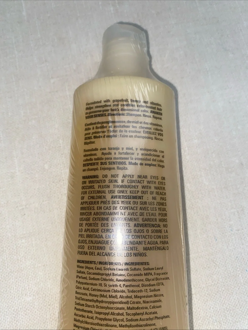 Rusk Brilliance Color Protecting Shampoo 13.5 Fl oz Vitamin Infused Grapefruit